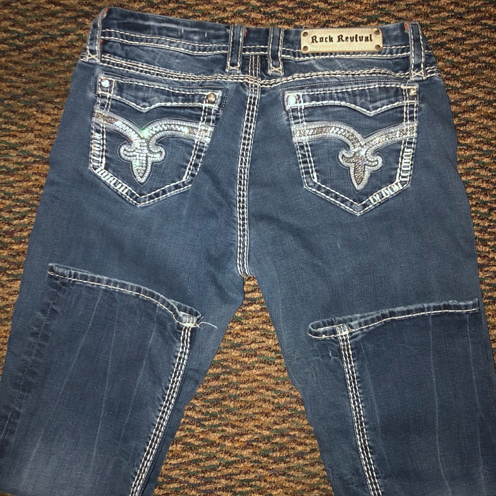 Rock Revival Vivian easy Capri waist 31